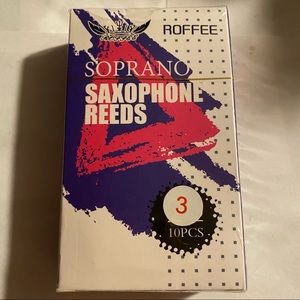 Roffee Soprano Saxophone Reeds Strength 3 10 Pieces